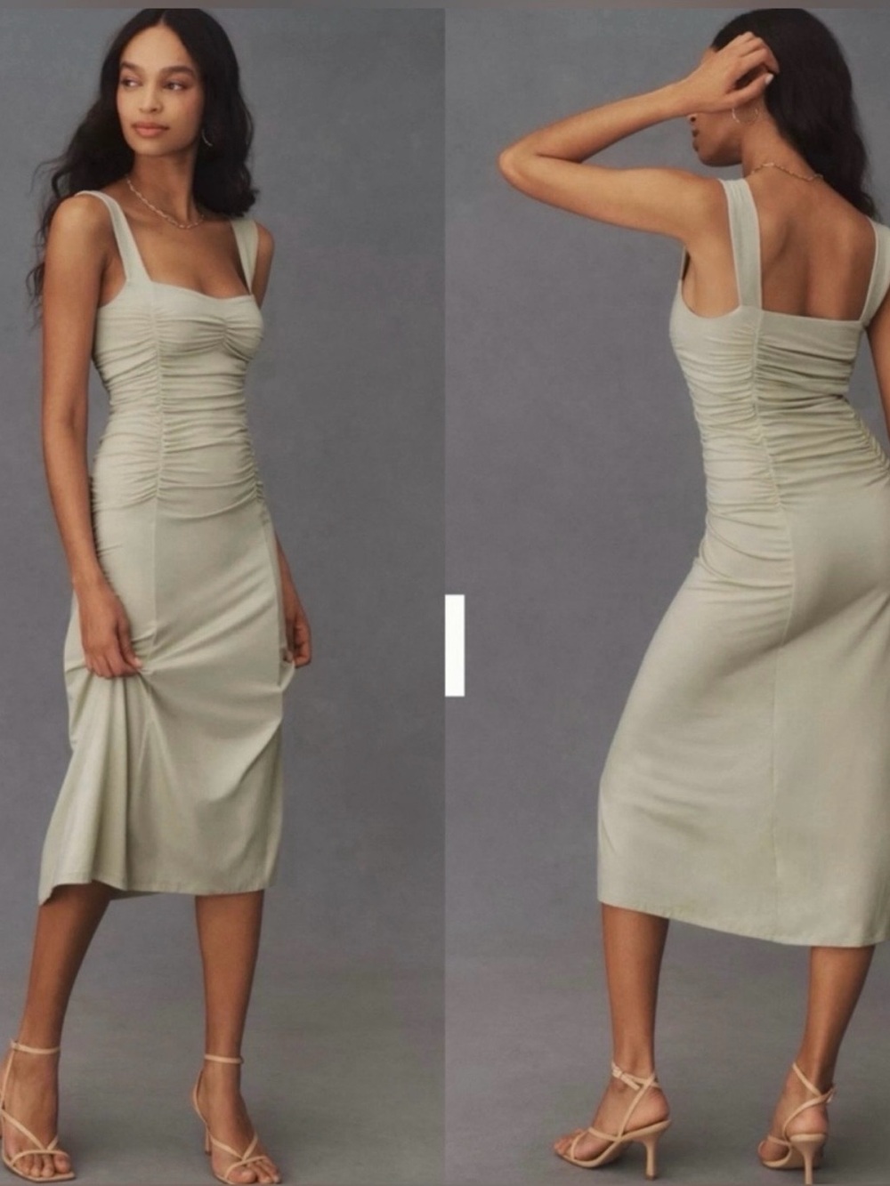 Reformation Suvi Knit Midi Dress Size XS